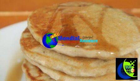 Vegan, gluten free chia seed pancakes