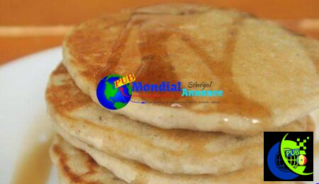 Vegan, gluten free chia seed pancakes