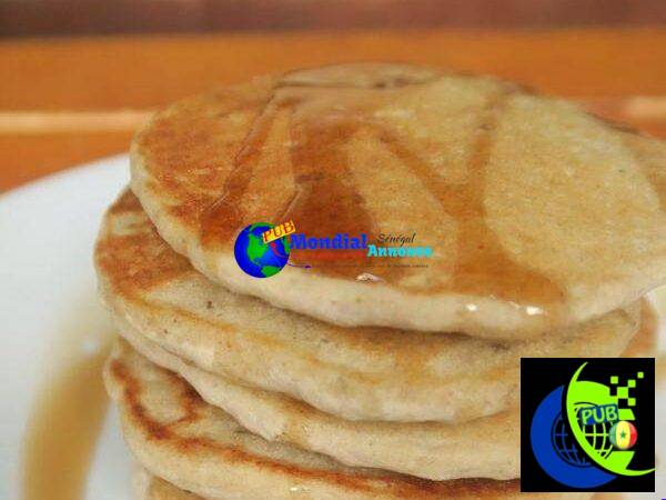 Vegan, gluten free chia seed pancakes