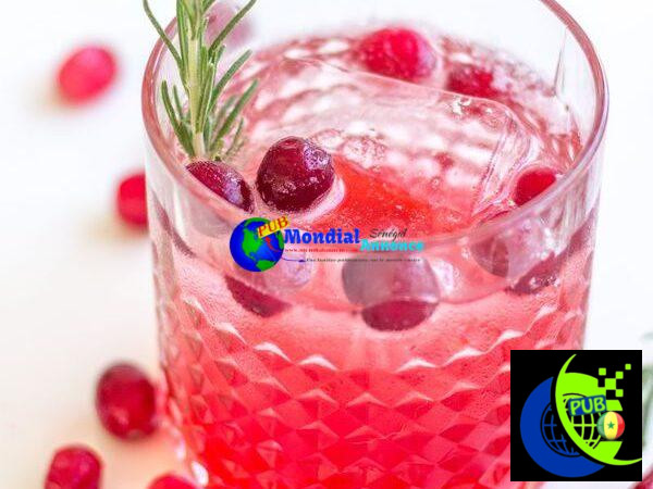 Festive Cranberry Shrub with Apple Cider Vinegar
