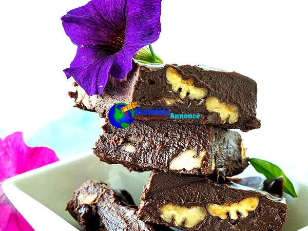 Fudge au chocolat sans gluten