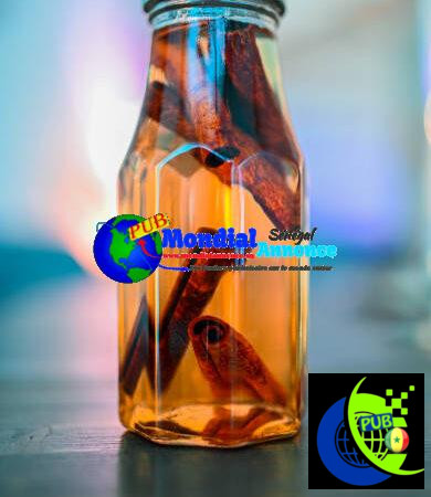 Home made cinnamon syrup Sirop de cannelle