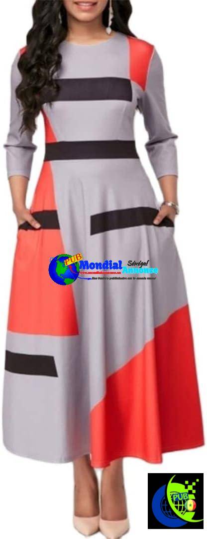Robes africaines pour femmes 2022 Mode Robe décontractée Vêtements africains L
