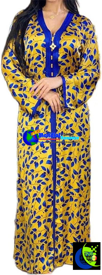Abaya Robe pour femme musulmane, caftan Islamique