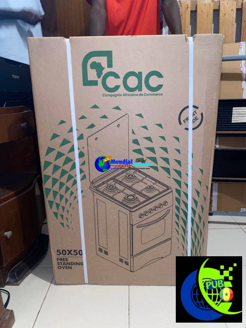 Cuisinière 4feux 50×50 disponible