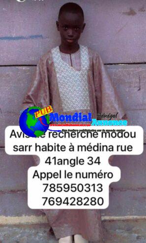Avis de recherche Dakar