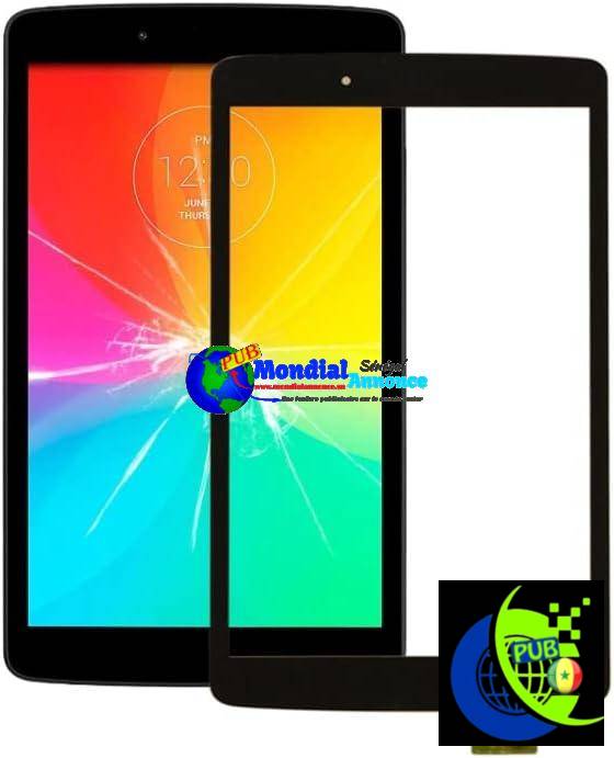 Accessoires de Remplacement du téléphone Mobile Panneau Tactile pour LG G Pad F 8.0 V480 V490 (Noir) Réparation