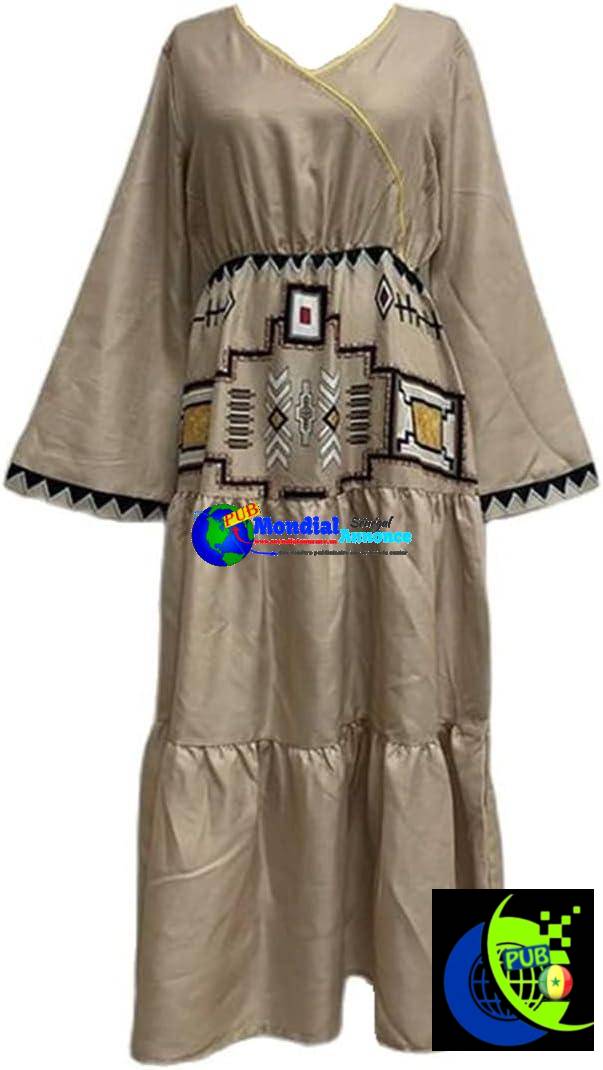 Vêtements africains Robes de mode Dashiki Kaftan Abayas décontractées 2022