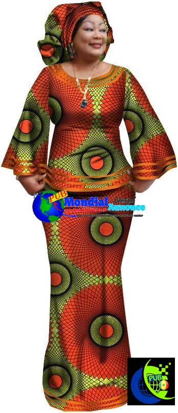 BAZIN RICHE Robes Africaines Imprimer Dashiki