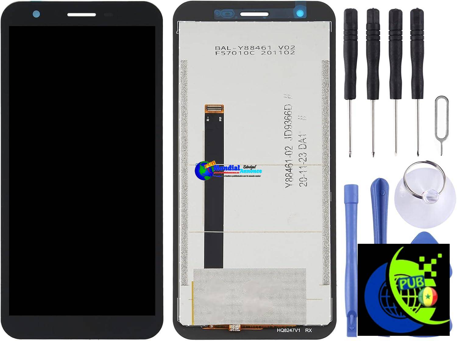 Accessoires de Remplacement du téléphone Mobile Écran LCD pour for Blackview BV4900 Pro avec numériseur Assemblage Complet Réparation