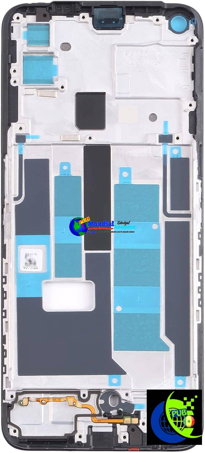 Pièce de Remplacement du téléphone Mobile pour Oppo Realme 7 5G RMX2111 ASTRAGE DE Cadres DE Course LCD Réparation