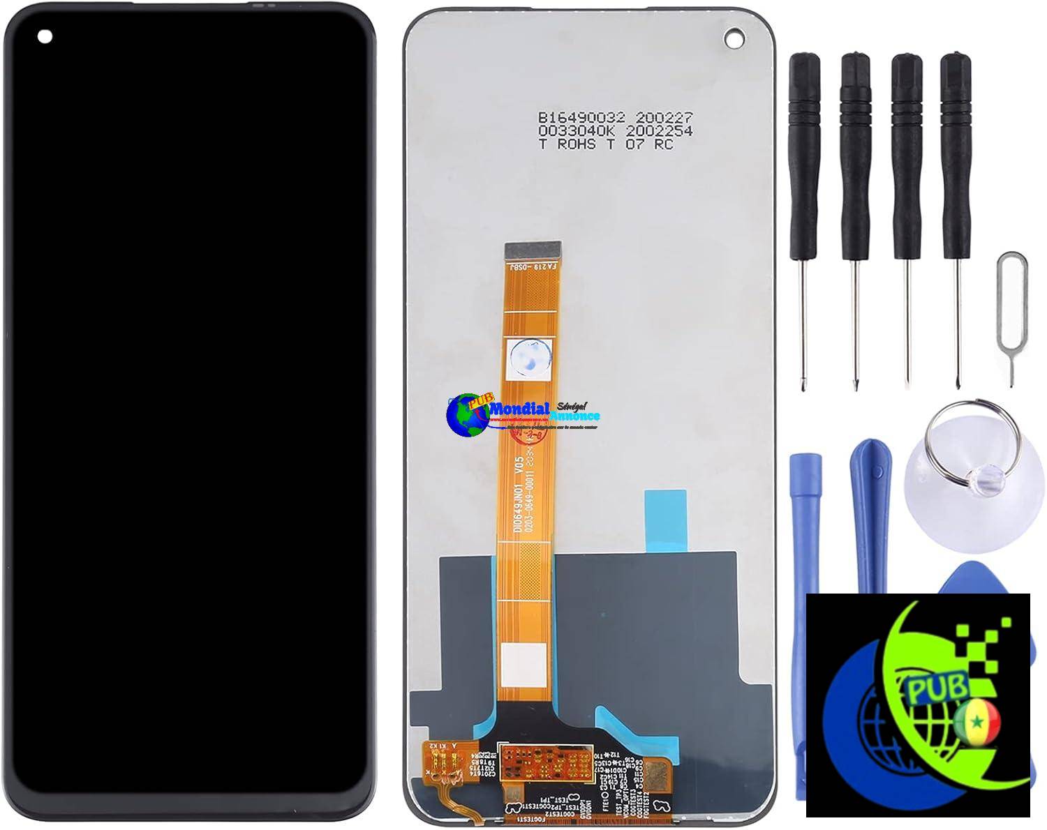 Écran LCD pour Oppo Realme Q3 5G et Numériseur Complet  – Réparation Facile
