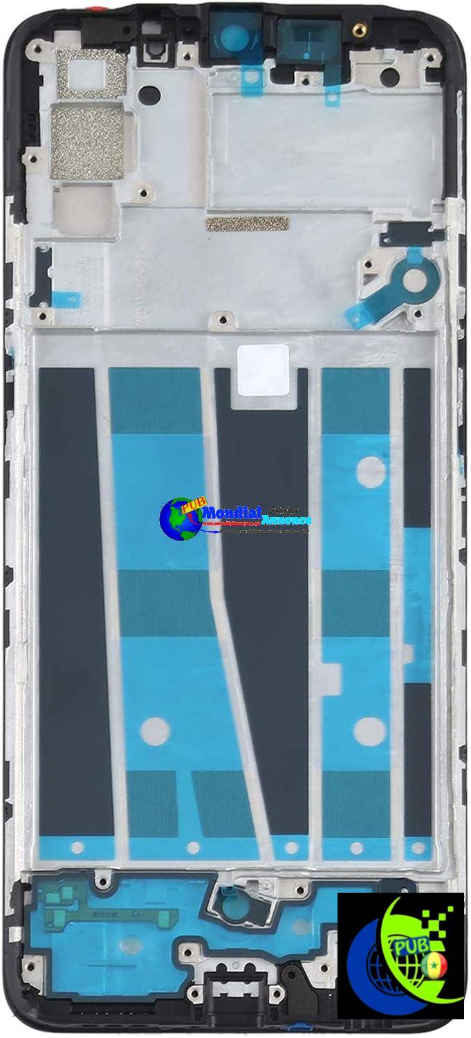 Pièce de rechange pour téléphone portable OPPO A91 PCPM00 CPH2001 CPH2021 Boîtier avant LCD Cadre Bezel Plate Pièce de réparation