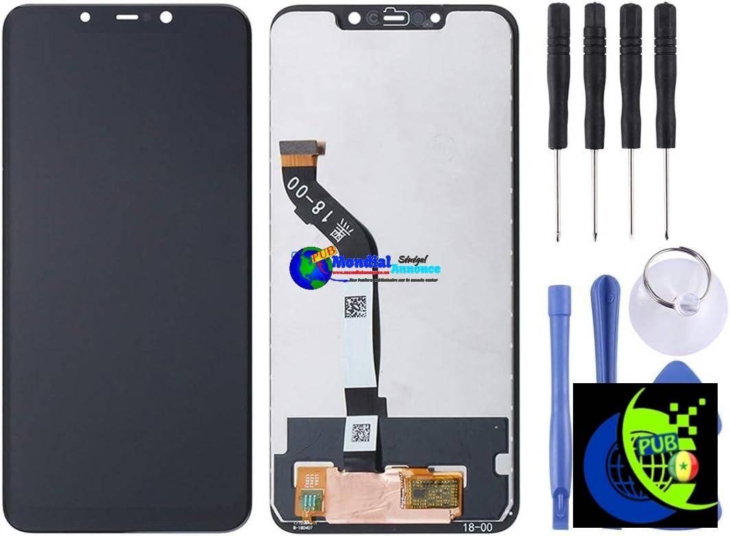 Écran LCD TFT LCD pour téléphone portable Xiaomi Pocophone F1 avec numériseur Assemblée Complète Pièce de réparation