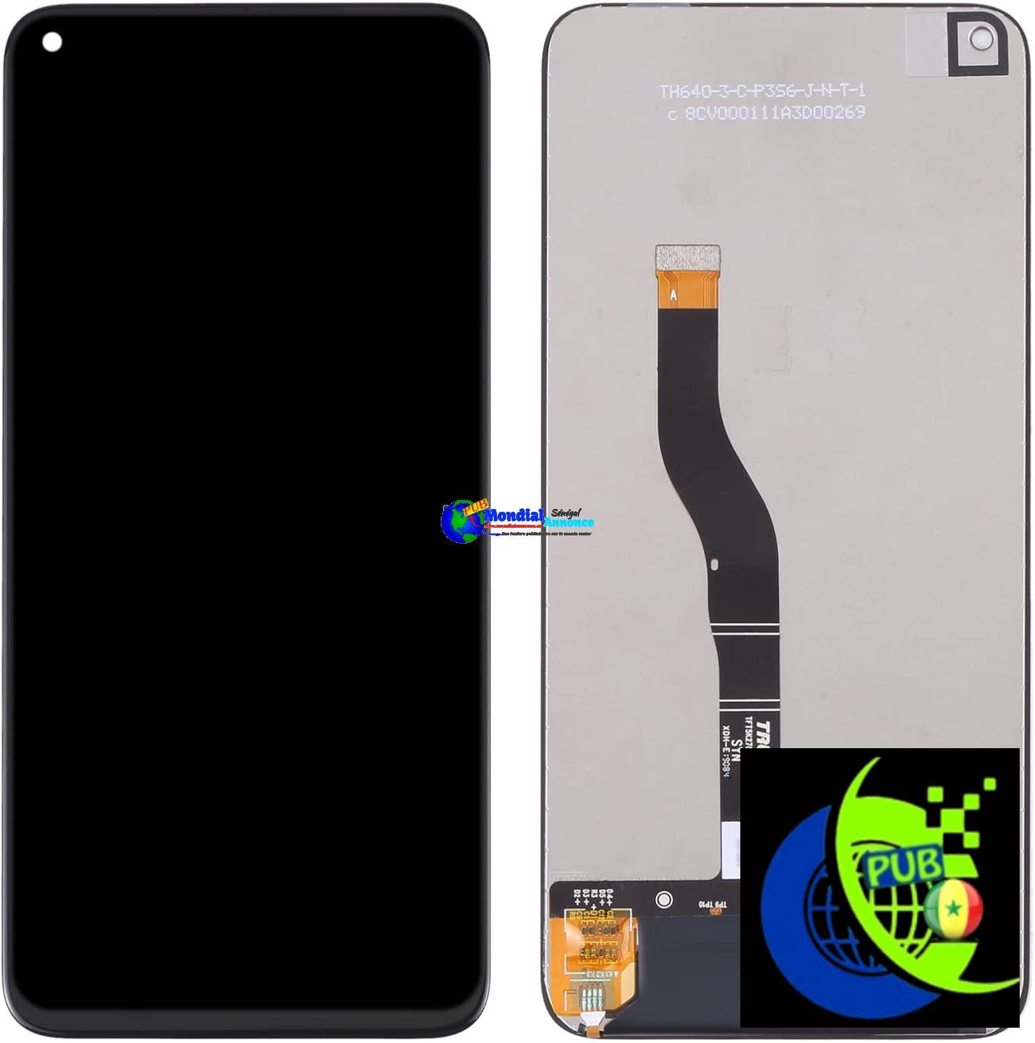 Accessoires de rechange pour téléphone portable avec écran LCD et numériseur complet pour Cubot X30/C30 Pièce de réparation