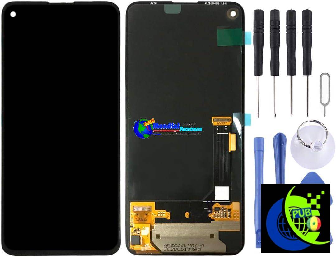 Écran LCD de téléphone Mobile Écran LCD OLED pour Für Google Pixel 4A 5G GD1YQ G025I avec numériseur Complet Réparation