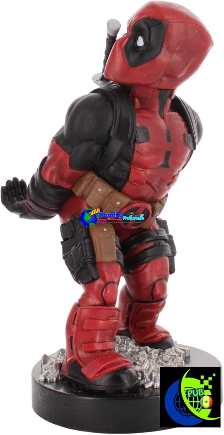 Cable Guys Marvel Deadpool 3 – Support Gaming et Téléphone Universel pour Manettes et Smartphones (Xbox, PS, Nintendo, iPhone, Samsung)