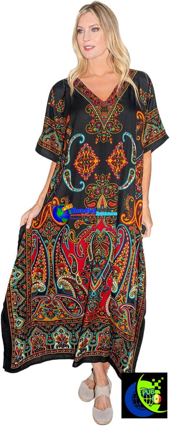 Caftan Miss Lavish London pour Femmes