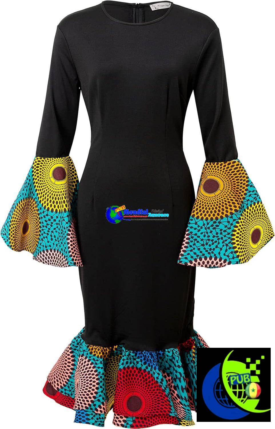 Robe pour femmes, mode africaine, tenues traditionnelles décontractées