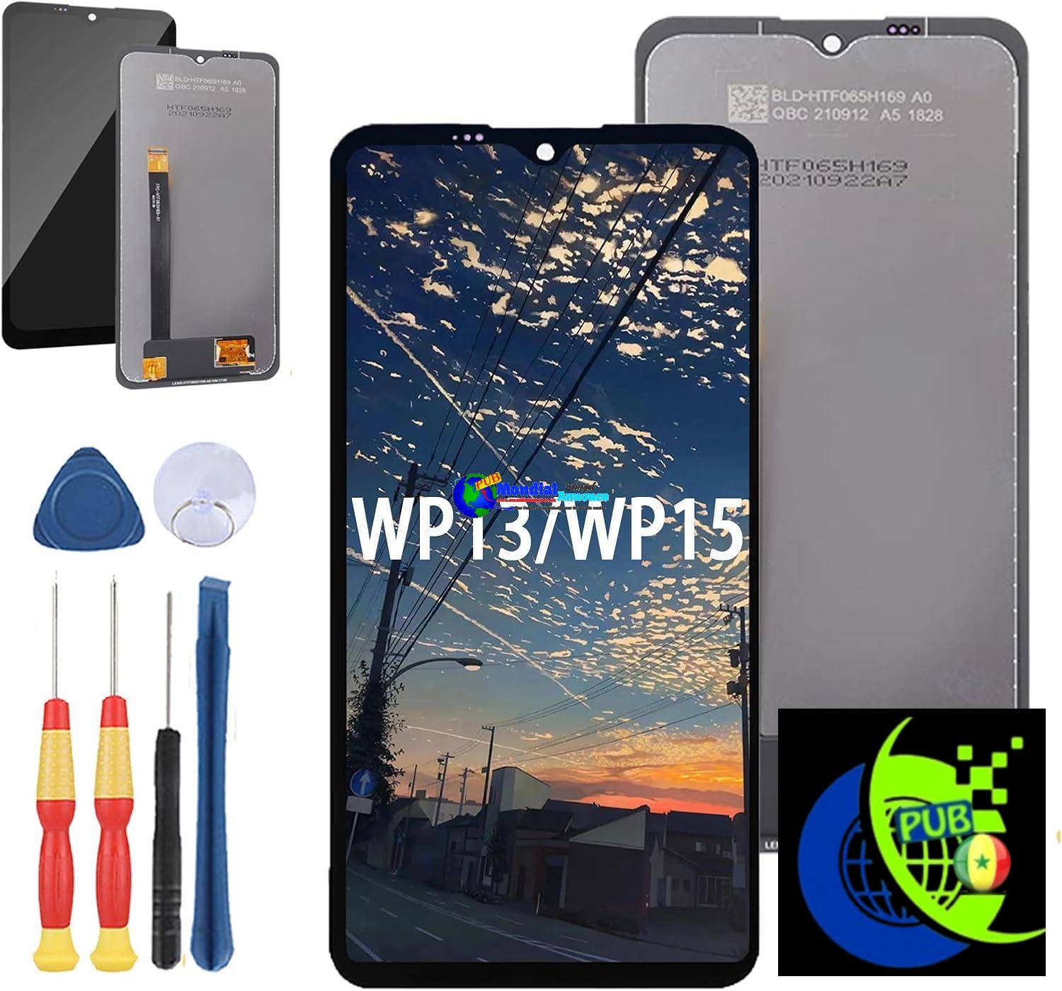 Yuxyiony Écran de remplacement pour Oukitel WP13/WP15 Accessoires pour écran LCD de réparation et outil de remplacement
