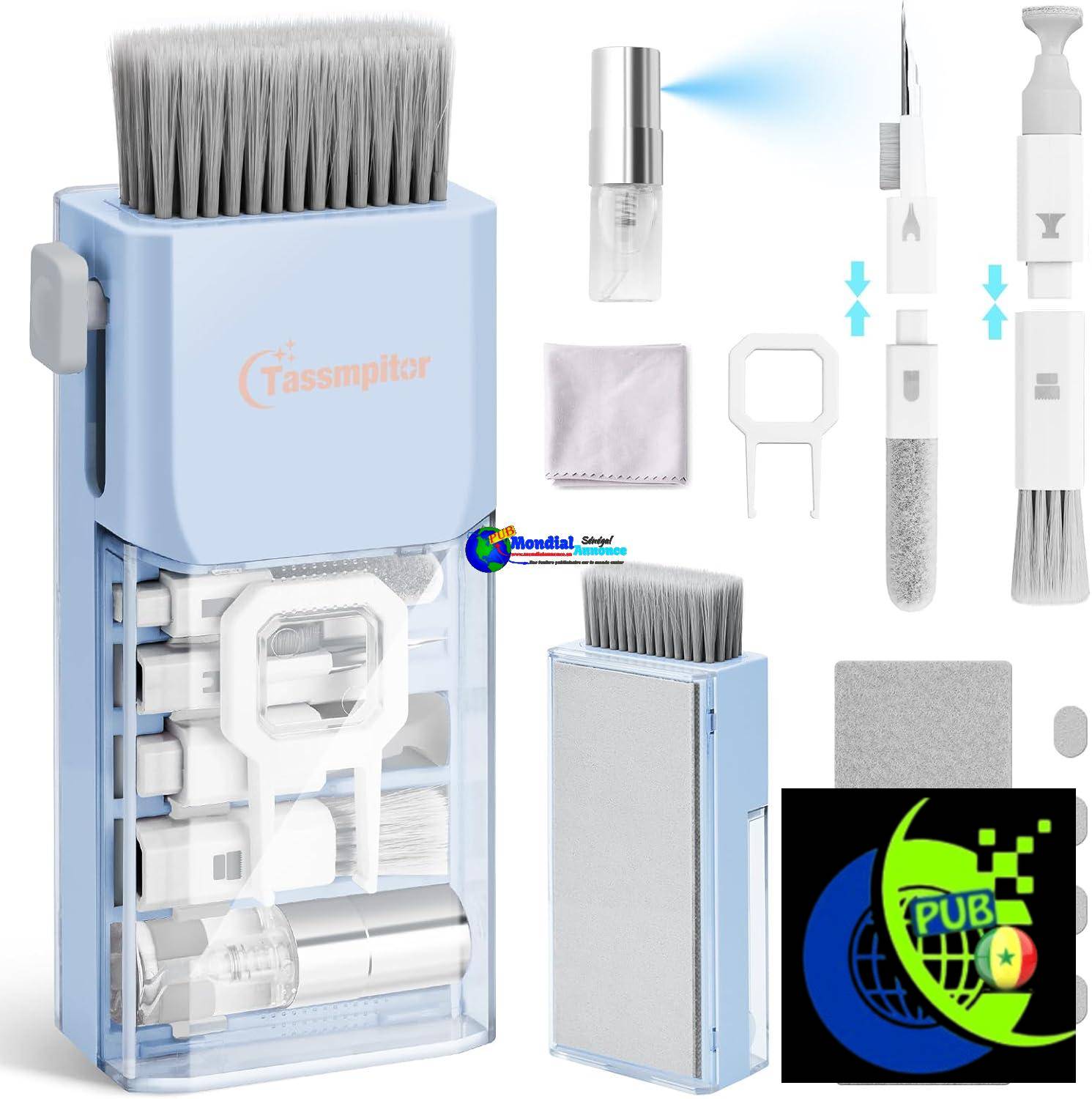 Kit de nettoyage de clavier d’ordinateur portable 10 – en – 1