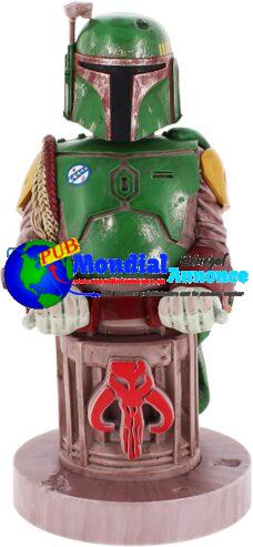 Cable Guys : Support Star Wars Boba Fett – Accessoires gaming et téléphone