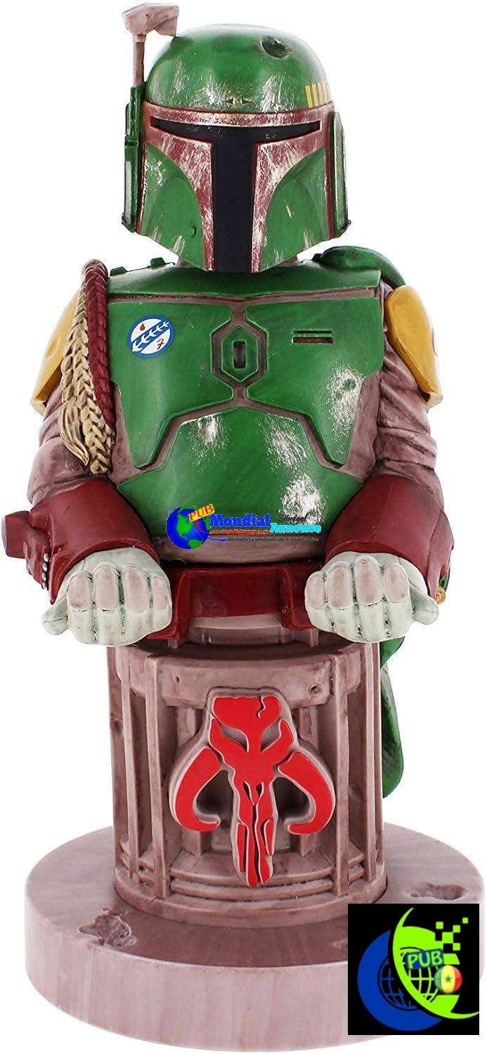 Cable Guys : Support Star Wars Boba Fett – Accessoires gaming et téléphone