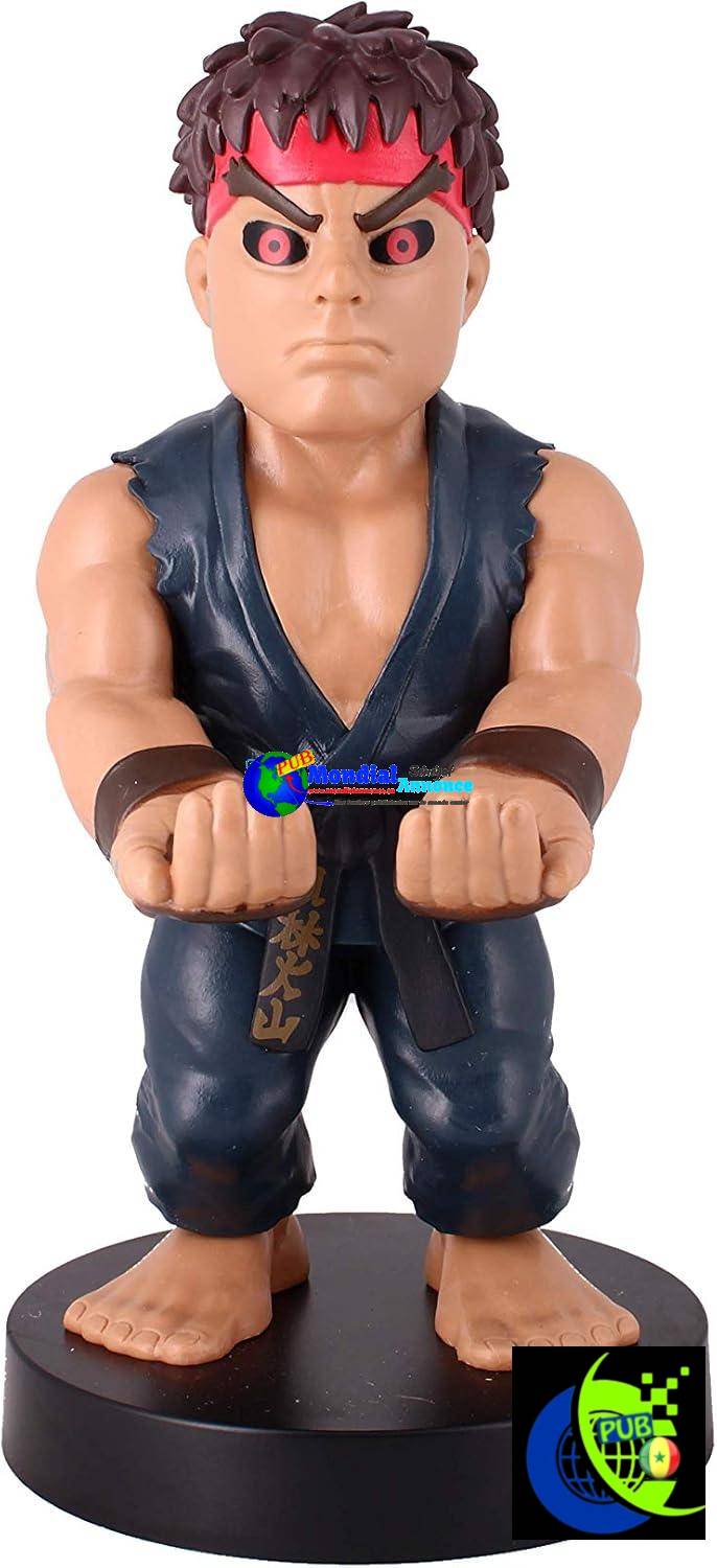 Cable Guys – Support Téléphone et Accessoires Gaming Evil Ryu (Street Fighter)