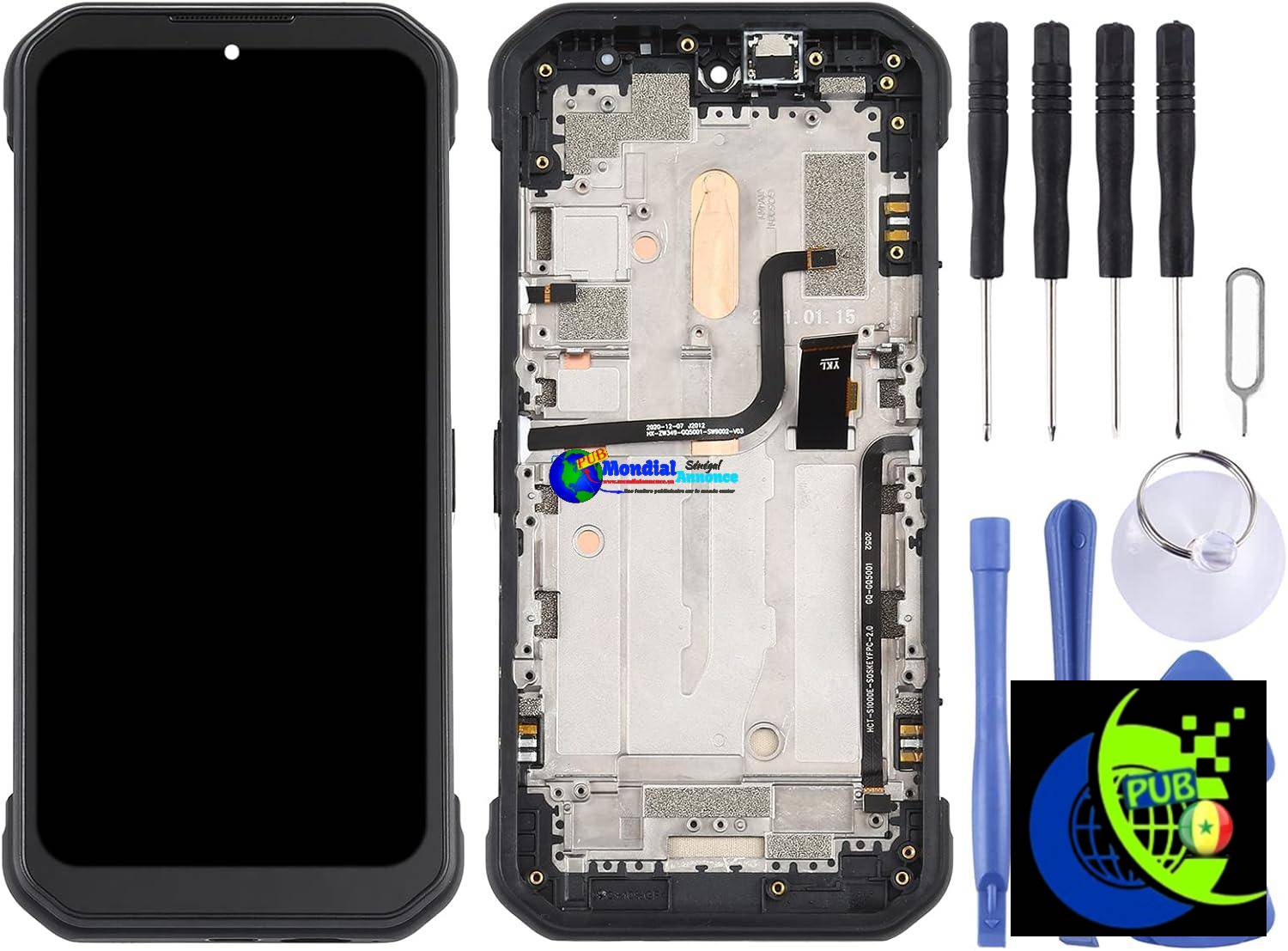 Accessoires de Remplacement du téléphone Mobile Écran LCD et numériseur Assemblage Complet pour for Ulefone 11 5G Réparation