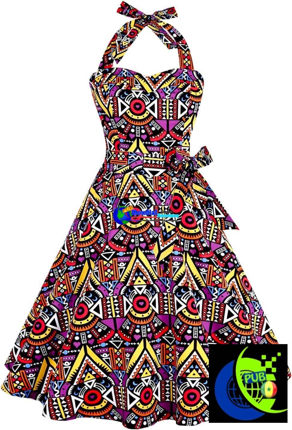 Robe de cocktail rétro à pois Audrey pour femme Topdress des années 1950