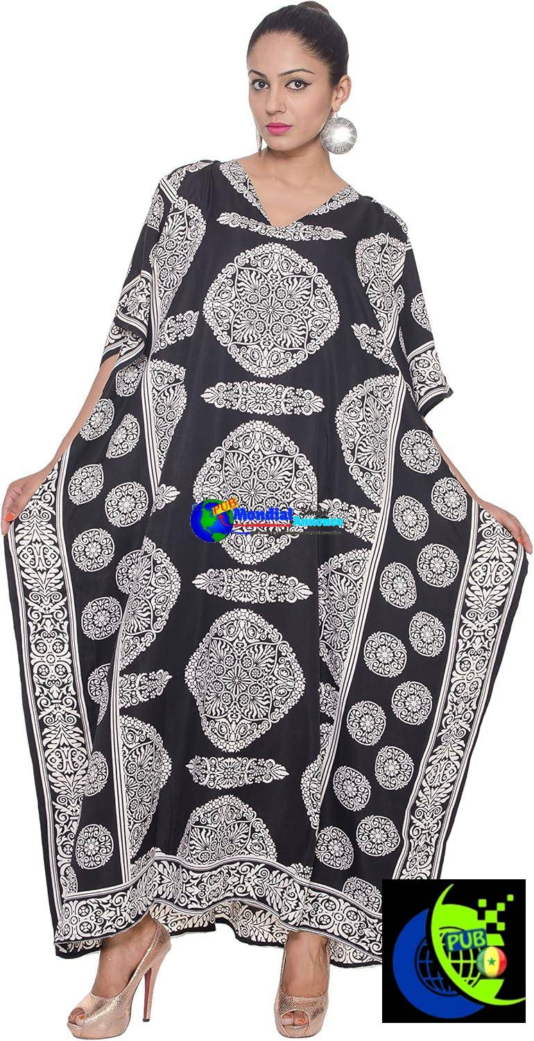 Robes caftan pour femmes de grande taille