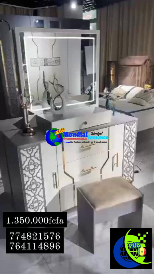 Chambre à coucher complète à vendre | Ensemble meuble chambre