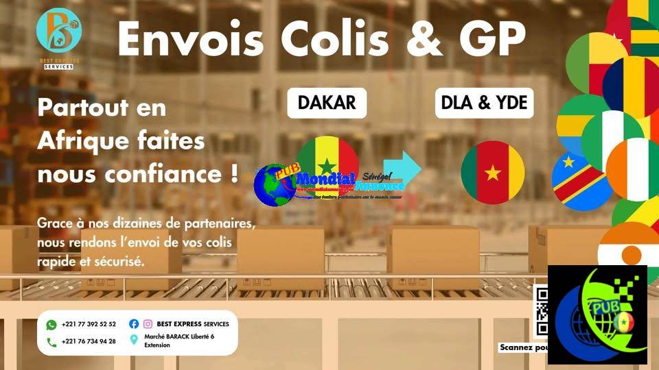Envoi coli et GP à l’international