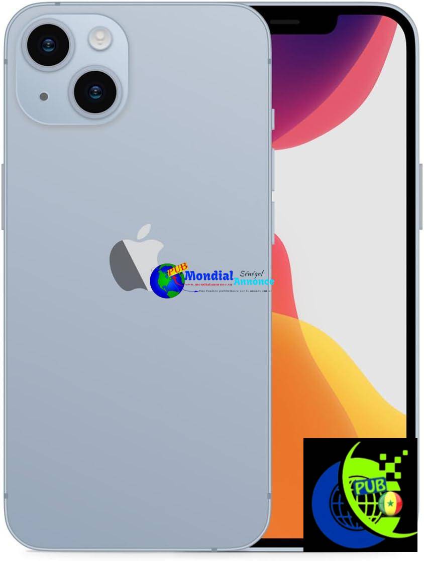Apple iPhone 14, 128 Go – Bleu – (Reconditionné)