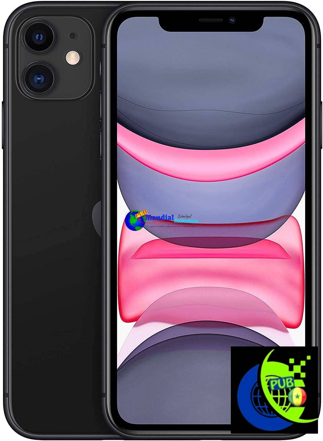 Apple iPhone 11 64GB Noir (Reconditionné)