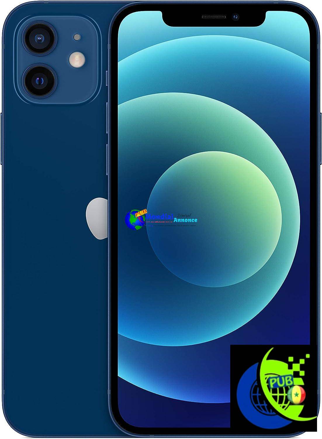 Apple iPhone 12, 128Go, Bleu – (Reconditionné)
