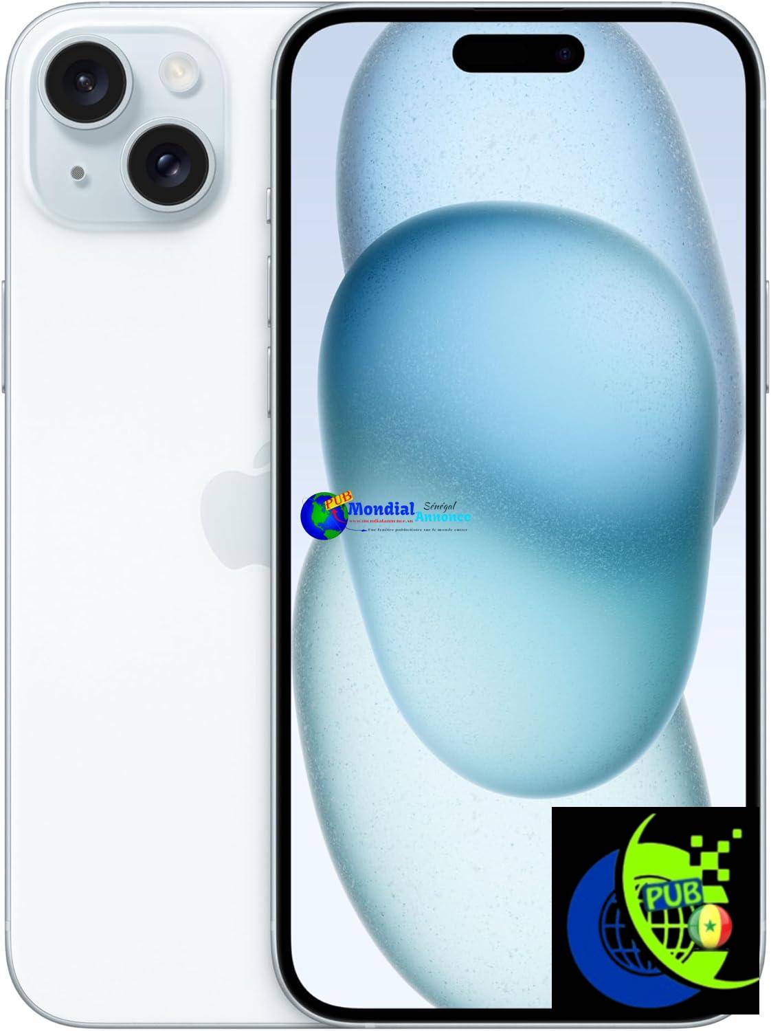 Apple iPhone 15 Plus (128 Go) – Bleu