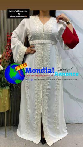 Caftan Oriental – Élégance et Raffinement pour Mes Dames