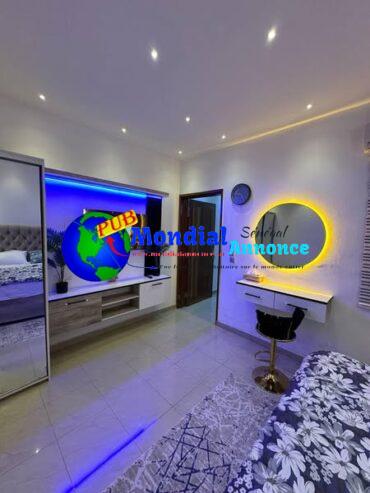 Location Appartement à Dakar Almadie – 1 Chambre, Salon, Cuisine Américaine