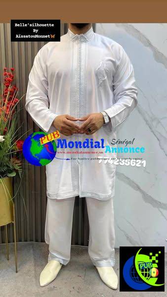 Tenue Orientale pour homme Qualité Supérieure 100%