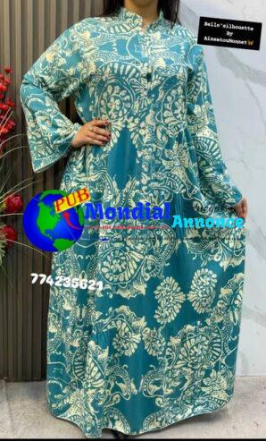 Robe en coton Très Chic – Qualité Supérieure – à vendre