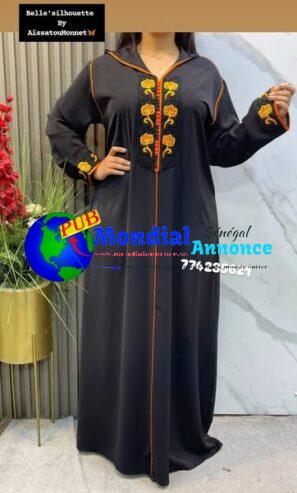 Djellaba Orientale avec Capuche – Très Chic, Qualité Supérieure 100%  à vendre
