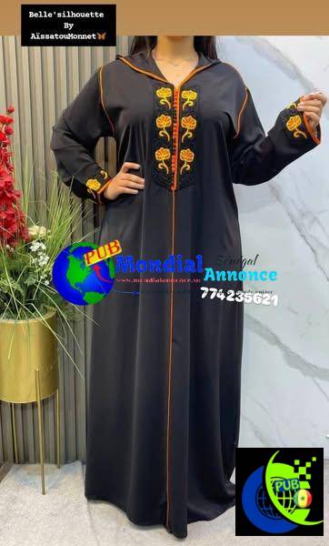 Djellaba Orientale avec Capuche – Très Chic, Qualité Supérieure 100%  à vendre