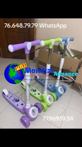 Trotinette lumineuse Disponible au 76 648 79 79
