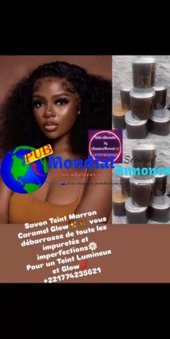 Savon Teint Marron Caramel Glow – Éclat et Pureté pour Votre Peau