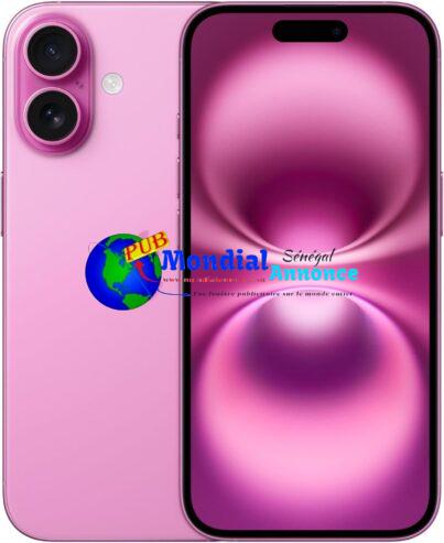 Apple iPhone 16 (512 Go) – Rose