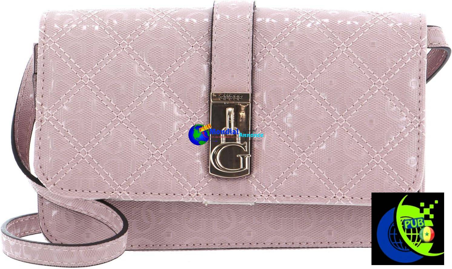 GUESS Gaia SLG Sac à bandoulière pour téléphone Blush