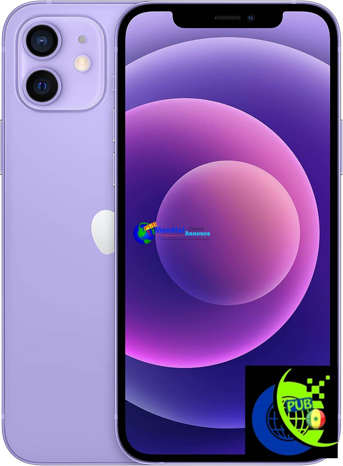 Apple iPhone 12, 128 Go Violet (Reconditionné)
