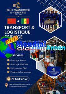 Transitaire Chine Sénégal