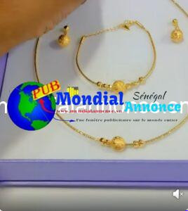 Ensemble bijoux 